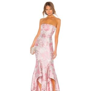 Revolve Lovers and Friends Urgonia Gown in Pink Tonal
Size: S